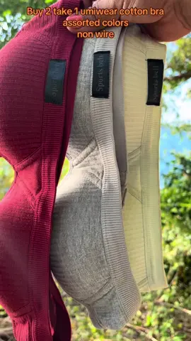Buy 2 take 1 umiwear non wire cotton bra#foryou #bra #foryoupageofficiall #tiktokshop #buy2take1 #cotton #tiktokviral #tiktokfinds #assorted #underwear #foryoupage #womenswear #trending #3pcs #fypppppppppppppppppppppppppppppp 