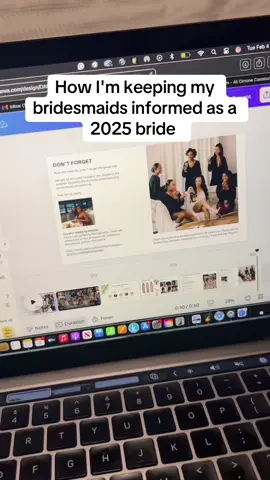My girl Alisha shared this hack with me and I'm so happy she did! To cut down on all the questions being asked in the group chat, I created this cute little slideshow using canva. I included our weekend plans, attire info, task list, and a few other things to help us all stay in the loop as we prepare for the big day! #2025bride #weddingplanning #weddingparty #weddingintinerary #DIY 