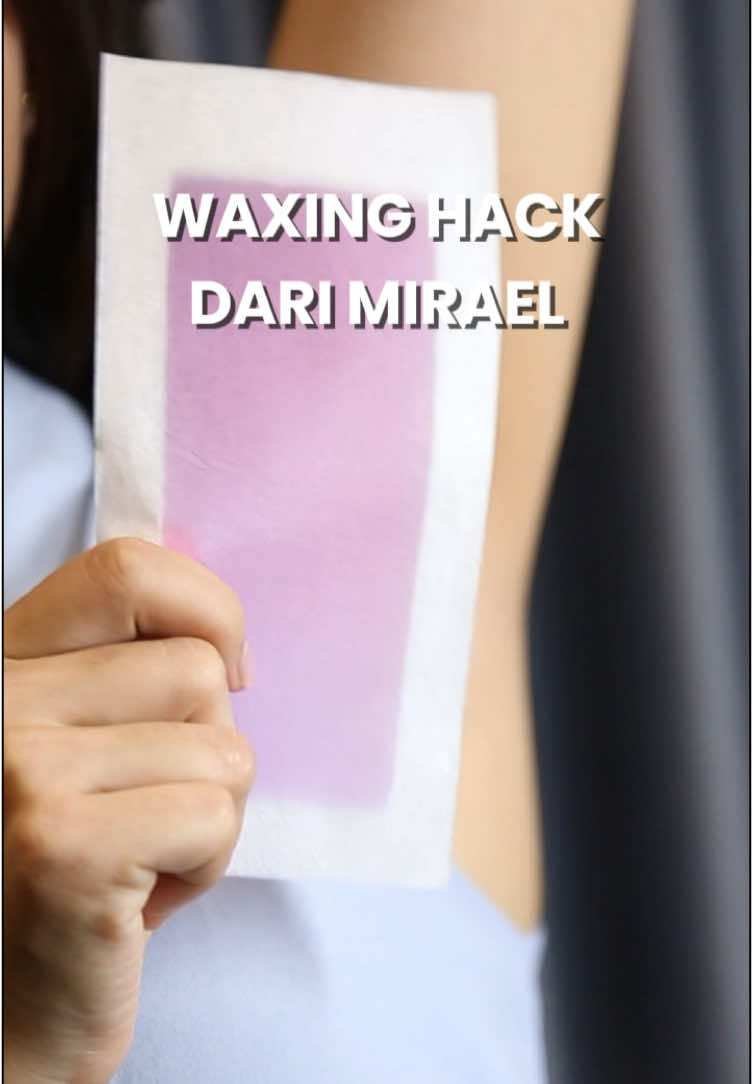 Ga percaya diri pakai tanktop karna ketiak berbulu? Cobaiin waxing hacks dari Mirael yuk! 💜 #miraelsugarwax #waxstrips #jefrinichol #newchapter #fyp #sensational #viralvideo 