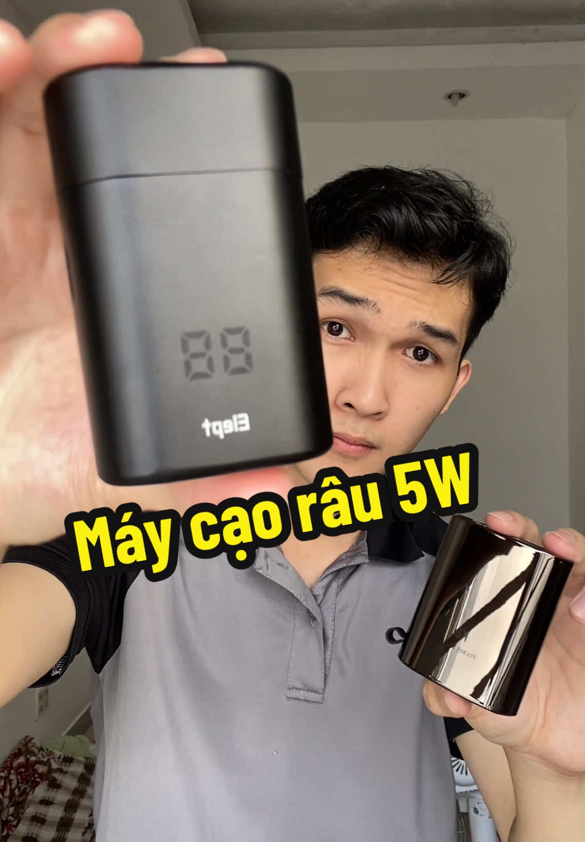 Máy cạo râu mini #hoangtrainghiem02 #maycaoraumini #maycaorau 