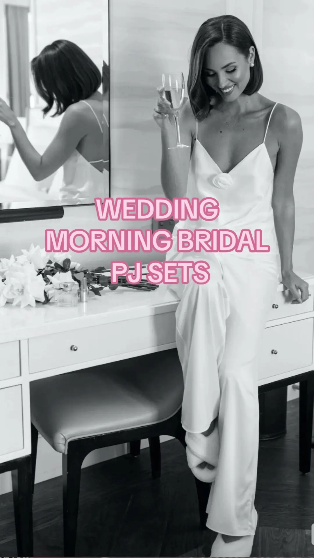 Personally obsessed with all of these bridal pj sets for wedding morning getting ready. Which bridal look is your fav? #bridegettingready #brideoutfit #bridepajamas #bridegettingreadyoutfit #bridaloutfit #weddingmorning #bridalpjs #creatorsearchinsights 