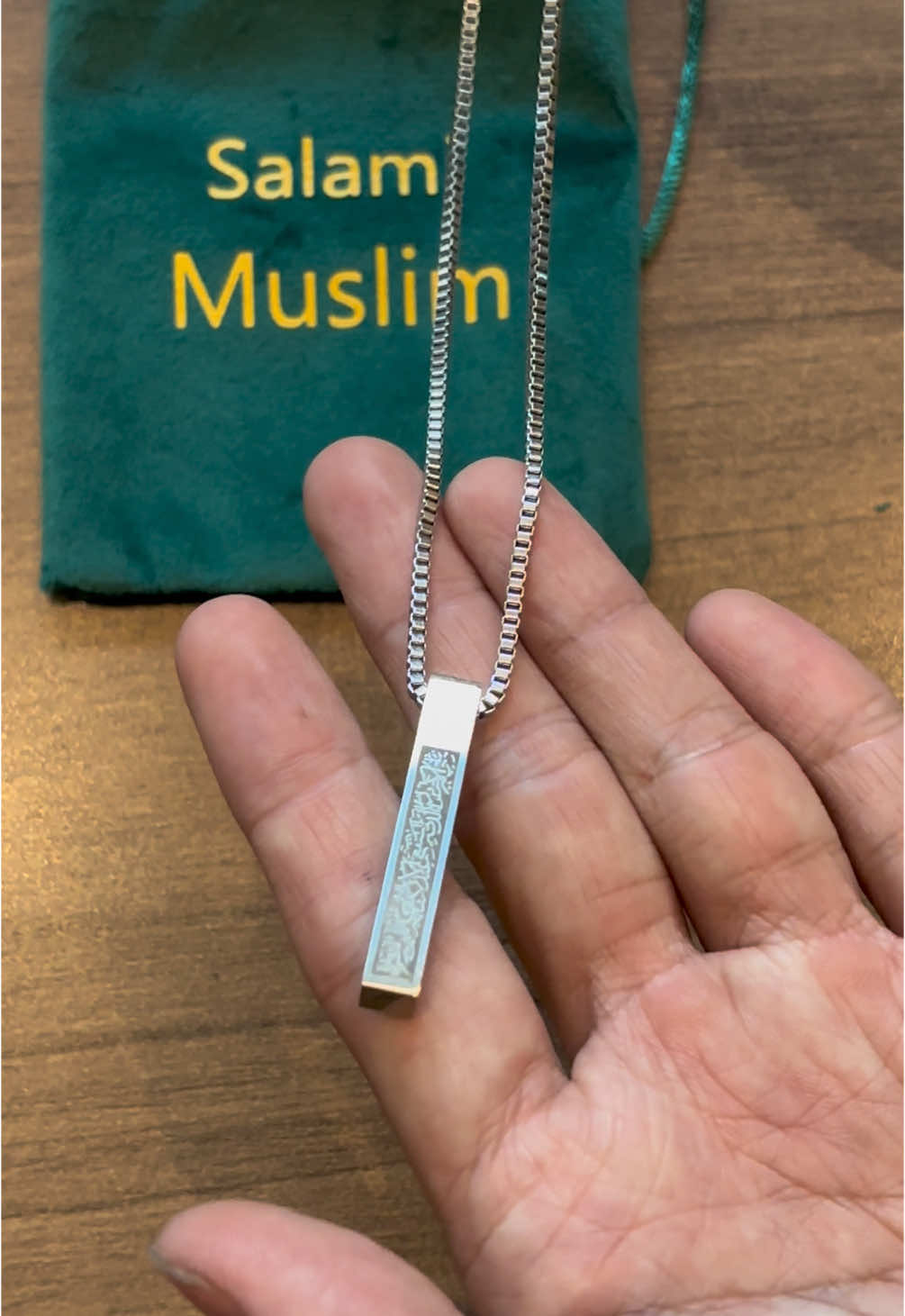 Bahan anti karat modelnya cakep ❤️ #jelajahgajian #accboskuu #xyzbca #fyp #kalung #ayatkursi #islam 