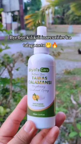 Binubully ka dahil sa amoy ng kilikili mo? baka ito na solusyonbmo dyan! Try this product Bryel's Care Tawas calammsi deodorant spray #tawascalamansi #deodorantspray #deodorantsprayforkids #deodorantforkids #bryelscare #deodorantformenandwomen 