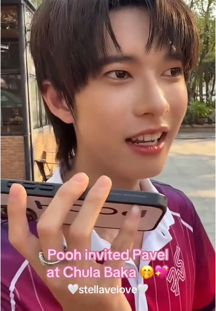 Pooh has a university event but would still invite his beloved Phi Pavel 🤭🤭💖 This boy Pavel is surely part of his life in all ways. @ppoohkt @พาเวล 🇹🇭  [I don't own the videos, credits are imprinted in the videos. Only the edits are mine. Ty] #poohpavel #พูห์พาเวล #pavelphoom #ppoohkt #babehoopers #babecats #hoopers #poohhoopers #pitbabe #charliebabe #Pavel #pavelnaret #pewpew #pupu #poohkrittin #thaibl #blactors #trend #trending #thailand #stellaveloveedits 