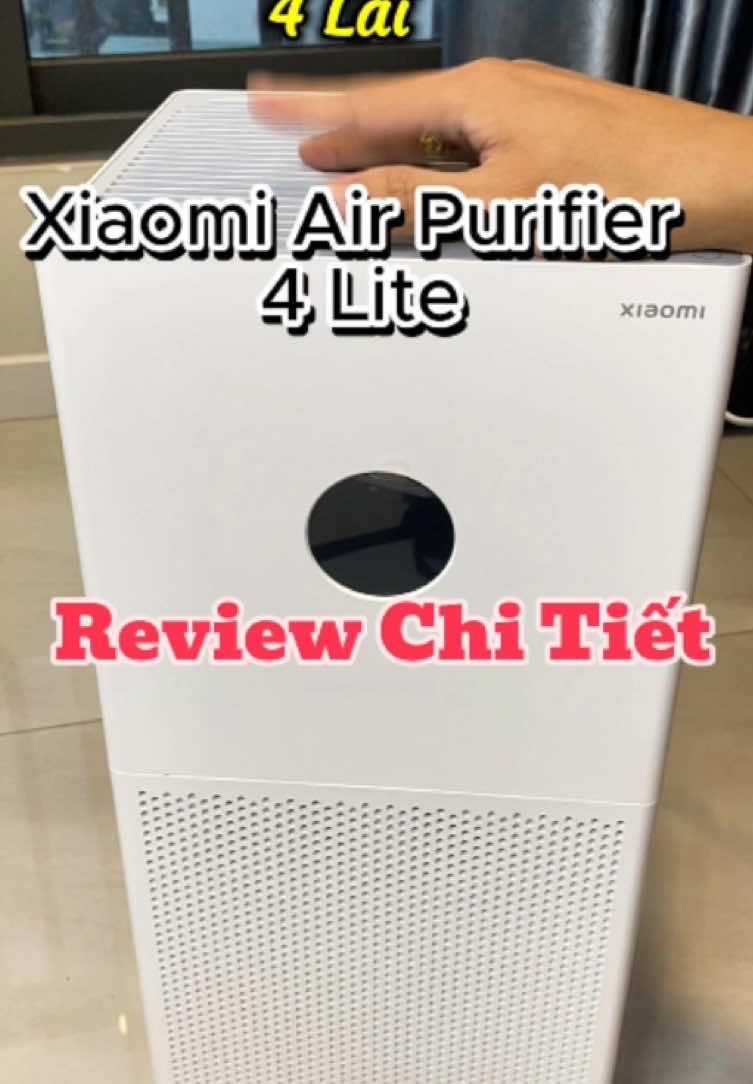 Review máy lọc không khí Xiaomi smart air purifier 4 lite. Đáng mua nhất phân khúc? Phù hợp phòng bao nhiêu m2 #xiaomi #airpurifier #purifier #trending #2025 #smarthome #viral 
