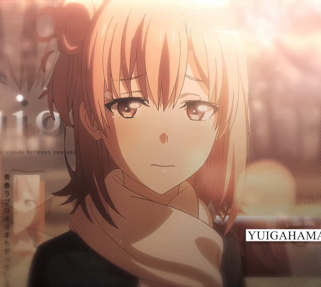 你的心傷我能治癒#fyp #anime #果然我的青春戀愛喜劇搞錯了 #yahariorenoseishunlovecomedy 