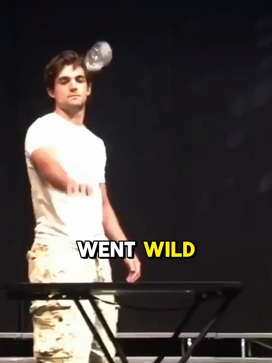 Inventor of the trend water bottle clip. #bottleflip 