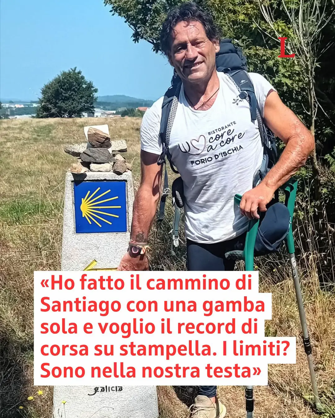 #GianniSasso, classe 1969, è una forza della natura. Il suo entusiasmo è travolgente: non a caso ha saputo ribaltare la sua vita dopo un drammatico incidente stradale dove ha perso una #gamba. ⁠ ⁠ E proprio dal quel tragico episodi, la sua esistenza ha avuto una svolta che oggi lo porta ad essere #atletaparalimpico, coach, assistente-motivatore, calciatore della Nazionale amputati. Vive e si allena nella sua Ischia, dove è nato, ma ormai gira l'Italia e il mondo per le sue imprese. ⁠ ⁠ 👉️ Link in bio⁠ ⁠ #leggo