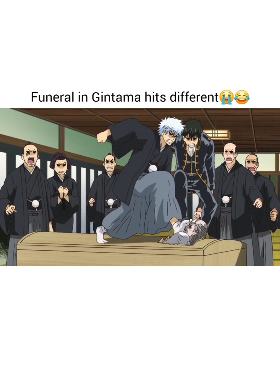 This episode of Gintama is too funny.😂😂 #fyp #fypage #foryou #foryoupage #anime #gintama #gintoki #hijikata #toshi #funny #funeral #hilarious #unexpected #animescenes #animefunny #animation #everythinganimation101 