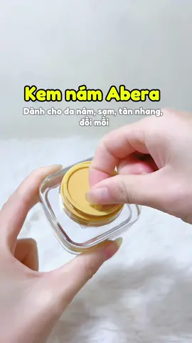 Kem nám abera hỗ trợ da nám, tàn nhang #kemnamabera #nám #nám_tàn_nhang #tàn_nhang #abera #reviewlamdep #lamdep #xuhuong #xuhuongtiktok #muataitiktokshop 