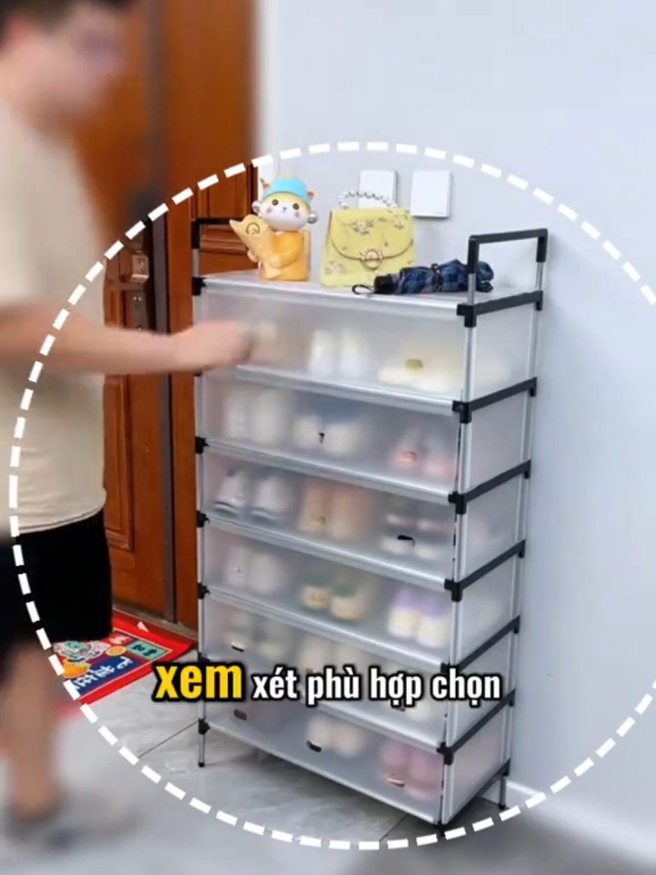 Giá kệ để giày dép 5 tầng bằng nhựa và inox. Giúp giày dép bền đẹp hơn với thời gian và nhà bạn thêm ngăn nắp gọn gàng #giagiaydep #kegiaydep  #giaydep #kegiaydanang 
