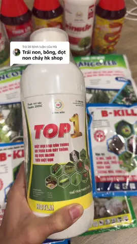 Trả lời @Hà Trừ sâu cho cây trồng đang đọt non, ra hoa