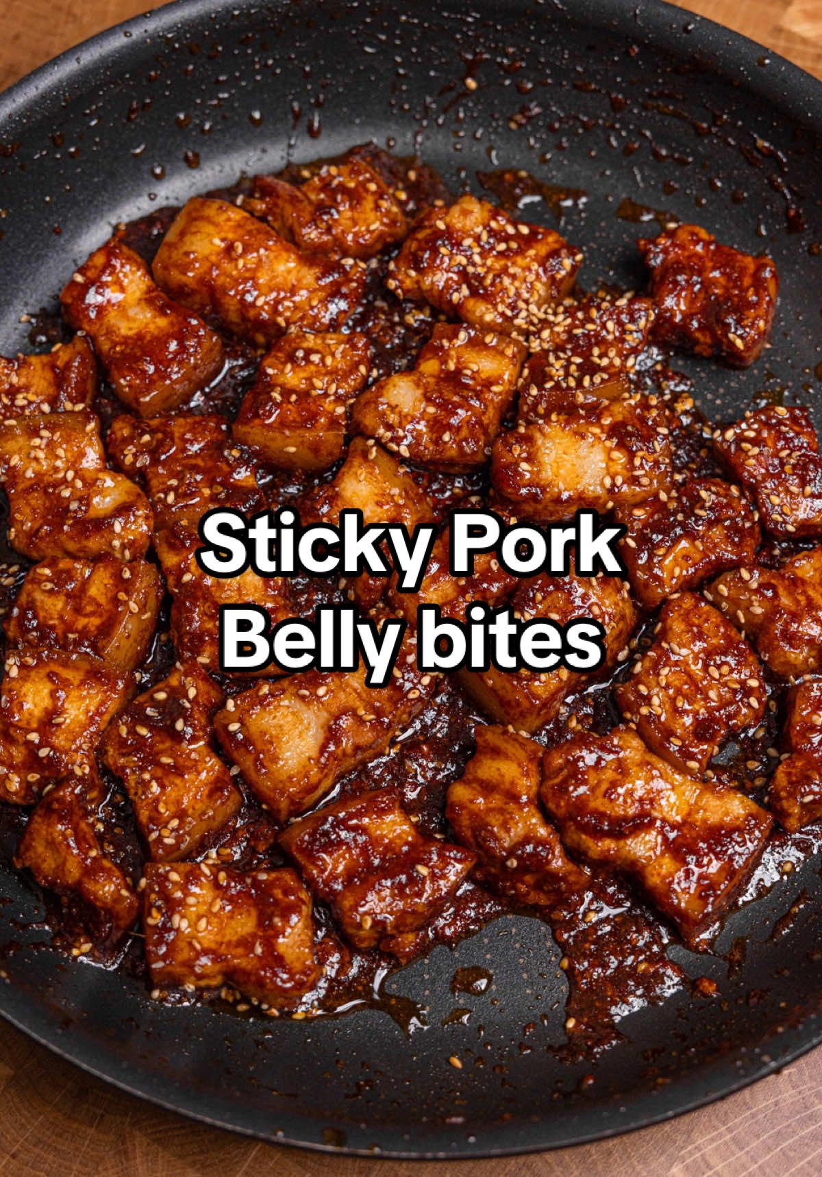 Sticky Pork Belly bites #Recipe #DinnerIdeas #porkbelly Recipe in my BLOG or link in BI0