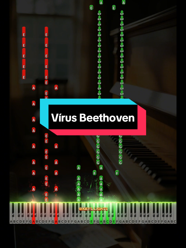 🔴 Beethoven Vírus Super Extreme (Advanced Piano Tutorial) #piano #pianotutorial #easypiano #easypianotutorial #beethovenvirus #beethoven 