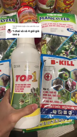Trả lời @vok iêu cụa ahhh Combo hoàn hảo cho vườn cây. Trừ nấm, trừ sâu Kinh Bắc