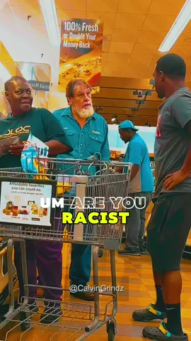 Are you racist? 😁😁 #calvingrindz #funny #prank #entertainment #foryou 
