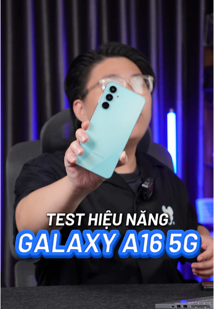 Test hiệu năng Galaxy A16 5G để xem chiến game có ngon không #LearnOnTikTok #thanhcongnghe #novagr #tomchu 
