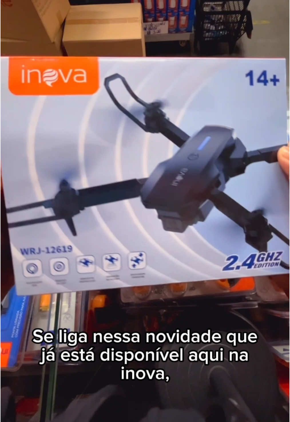 Drones disponíveis na loja!  #inova #25demarço #fouryou #fyp #explore #atacado 