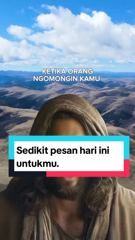 sedikit pesan hari ini.#motivasikristen #motivasihidup #renunganrohanikristen #lagurohani #motivasirohani #foryou #jesusisking #jesus #tuhanyesusmemberkati #fyp #fy #viral #viraldong 