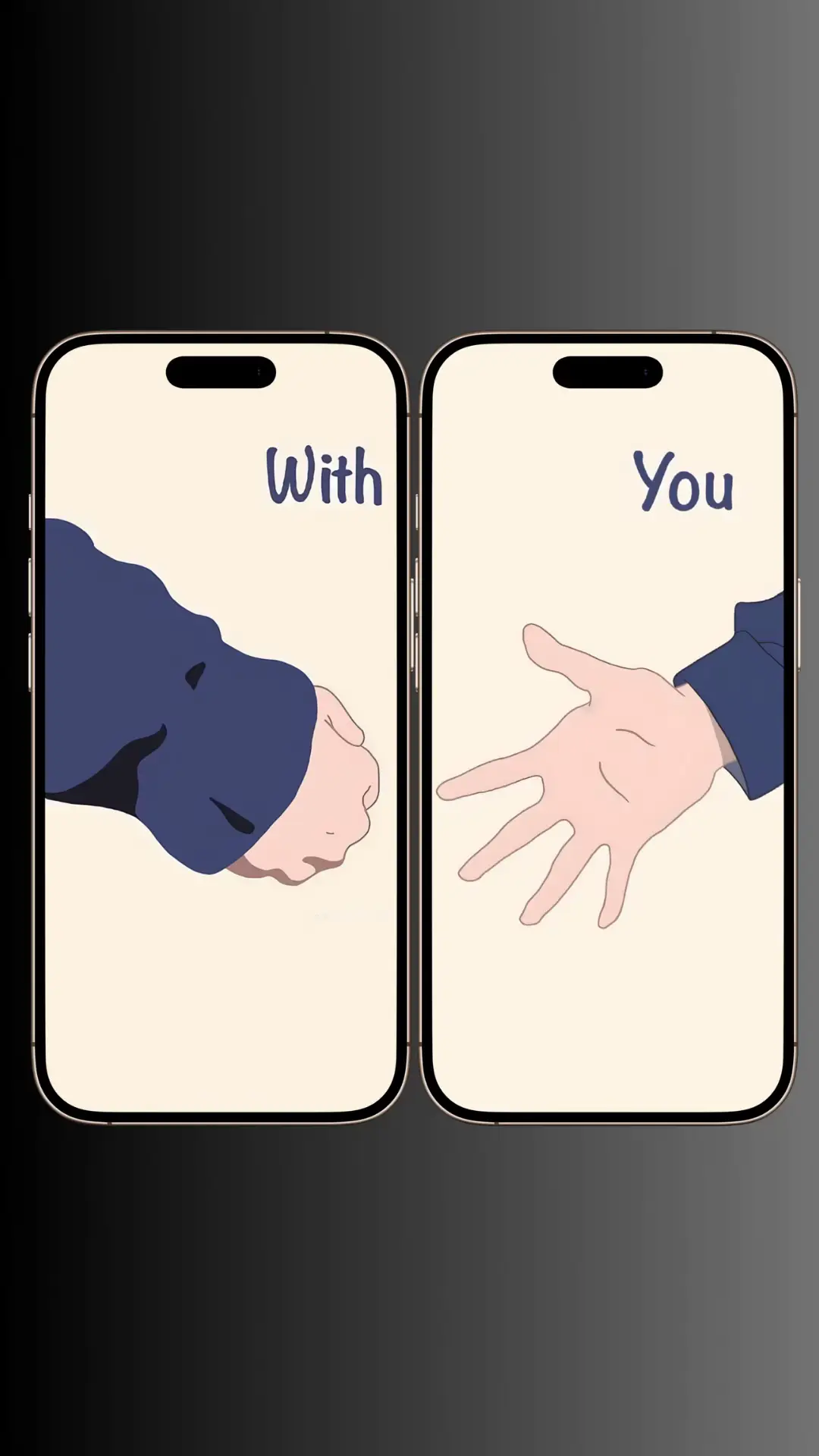 Matching wallpapers for you & your special one! ❤️‍🔥 Tag your partner & save yours! #MatchingWallpapers #CoupleWallpapers #LockscreenGoals #valentinesideas #cutewallpaper #WallpaperForCouple #hisandher #couplegoal #wallpaperlove #fyp 
