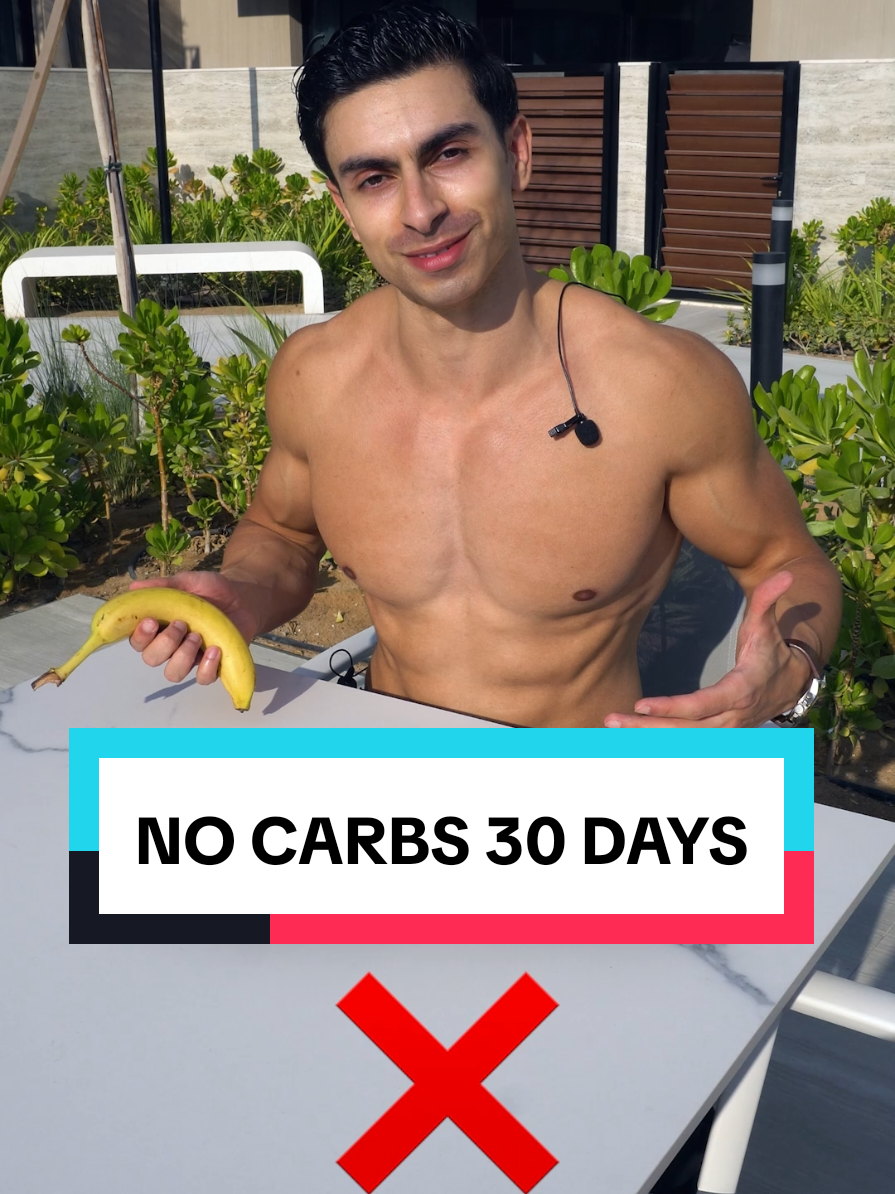 🍞 No Carbs For 30 Days | What Happens To Your Body? #carbs #keto #lowcarb #weightloss #GymTok #foryou #fitnessmotivation #fatloss 