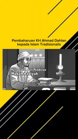 pembaharuan kh ahmad dahlan #muhammadiyah 