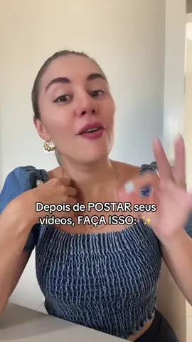 Depois de postar seus vídeos, faça isso ✨ COMO FAZER O TIK TOK ENTREGAR MAIS SEUS VÍDEOS #dicas #monetizartiktok #como #comecardozero #começarnotiktok #ideias #vaiprafy #vaiprofycaramba #como #fyppppppppppppppppppppppp #foryoupage❤️❤️ #creatorsearchinsights #rendaextra #garotasqueapoiamgarotas💓💓 #🎀garotasrepublicamgarotas🎀 