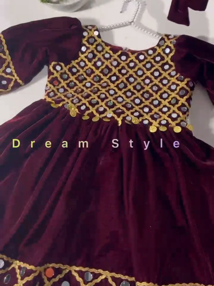 Cutting And Stitching Tutorial Link In Bio 💕#BabyFrock #AfghaniFrock #KidsFashion #TraditionalWear #EthnicFashion #HandmadeClothing #CulturalFashion #FashionForKids #StylishFrocks #ViralOutfit #ForYou #FYP@🄳🅁🄴🄰🄼 🅂🅃🅈🄻🄴 