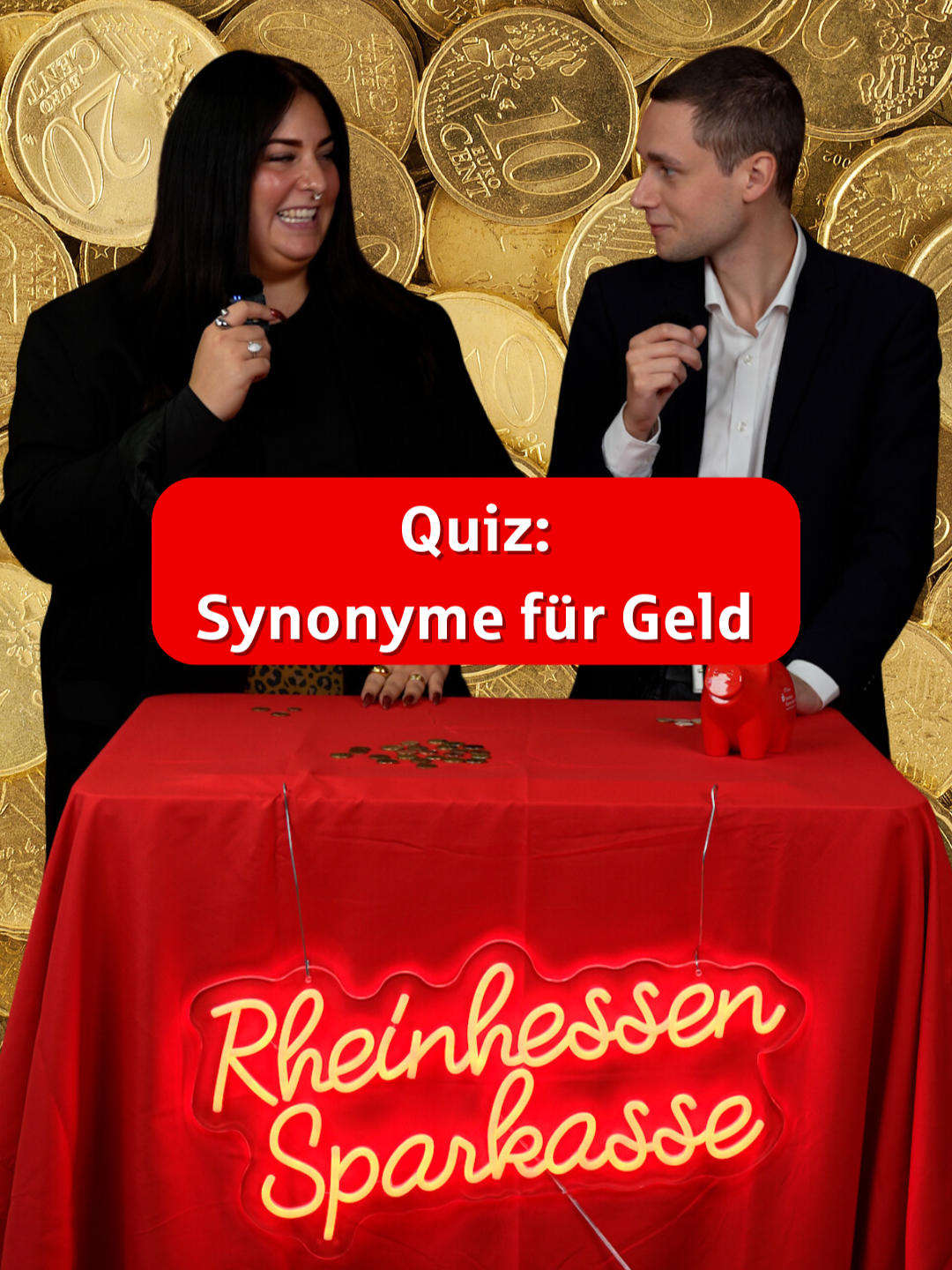 Quiztime: Kennst Du mehr antworten als Vici und Kacper? #rheinhessensparkasse#rheinhessen#sparkasse#quiztime#bankingfun#wortspiel