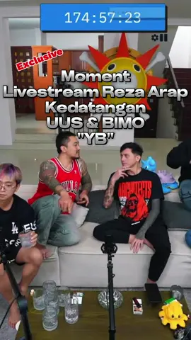 YB - Moment Livestreaming Reza Arap Kedatangan UUS & BIMO PD !! *-* Sc on Youtube : yb @ybontiktok #viral #viralvideo #trending #fyp #capcut #rezaarap #yb #garryang #yukatheo #fypp #guraisu #tierison #michellechristo #trandingvideo #foryou #foryoupage #fypシ #marapthon2 #MARAPTHON2
