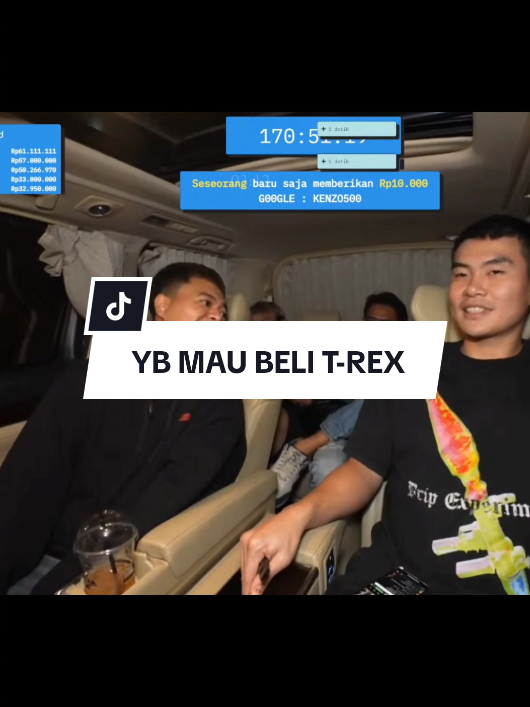 REZA ARAP MAU BELI KEPALA T-REX @YB @tierison @Yukatheo @Garry Ang @Tepe  #MARAPTHON2 #YB #REZAARAP #A4ACLAN #LYOUK #a4a  #GARRYANG #TIERISON #CLIPPERS #fyp 