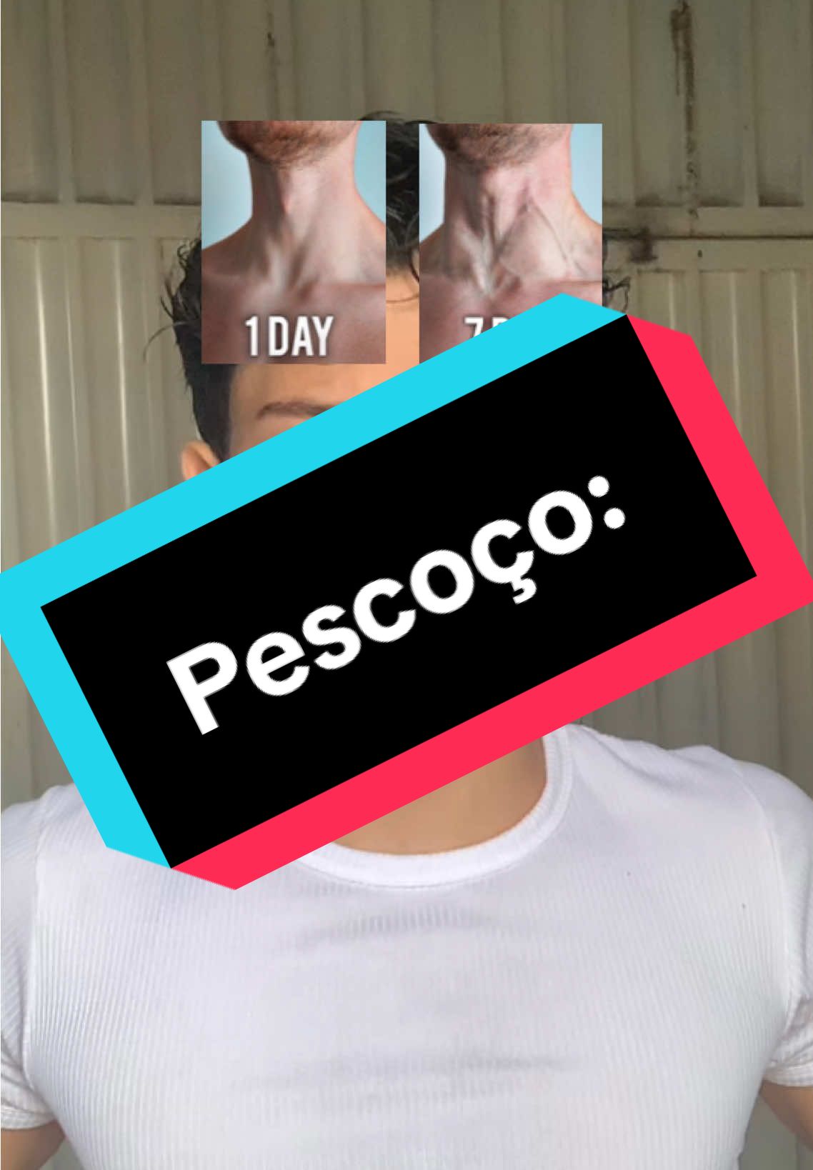 Treino para fortalecer o pescoço e deixá-lo maior! #treinoemcasa #neck #GlowUp #pescoço #treinodiario 