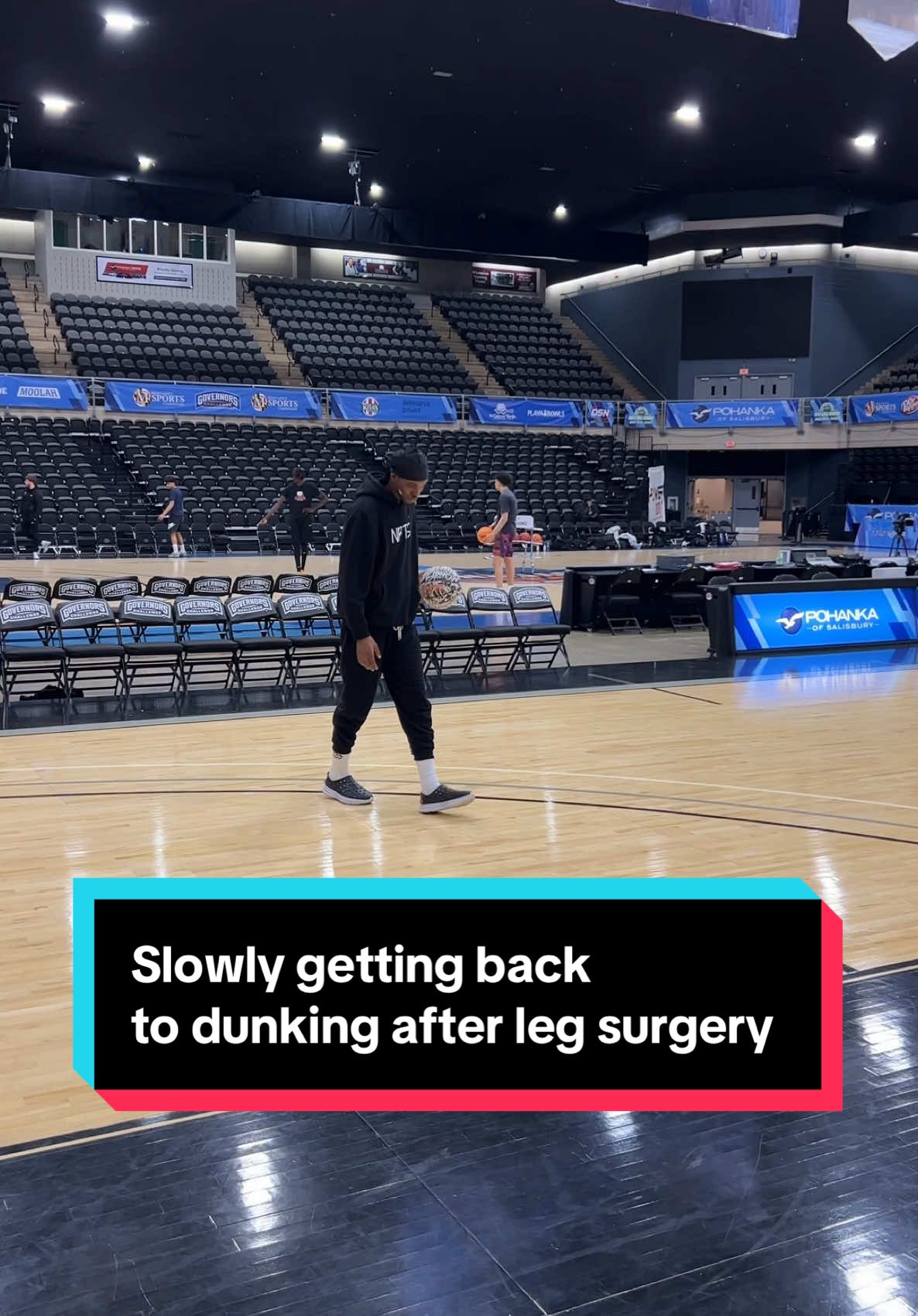 Thank you all for the support in coming back to basketball after being out a year ❤️  #fyp #hooper #basketball #viral #motivation #dunk #injury #recovery #fypシ 