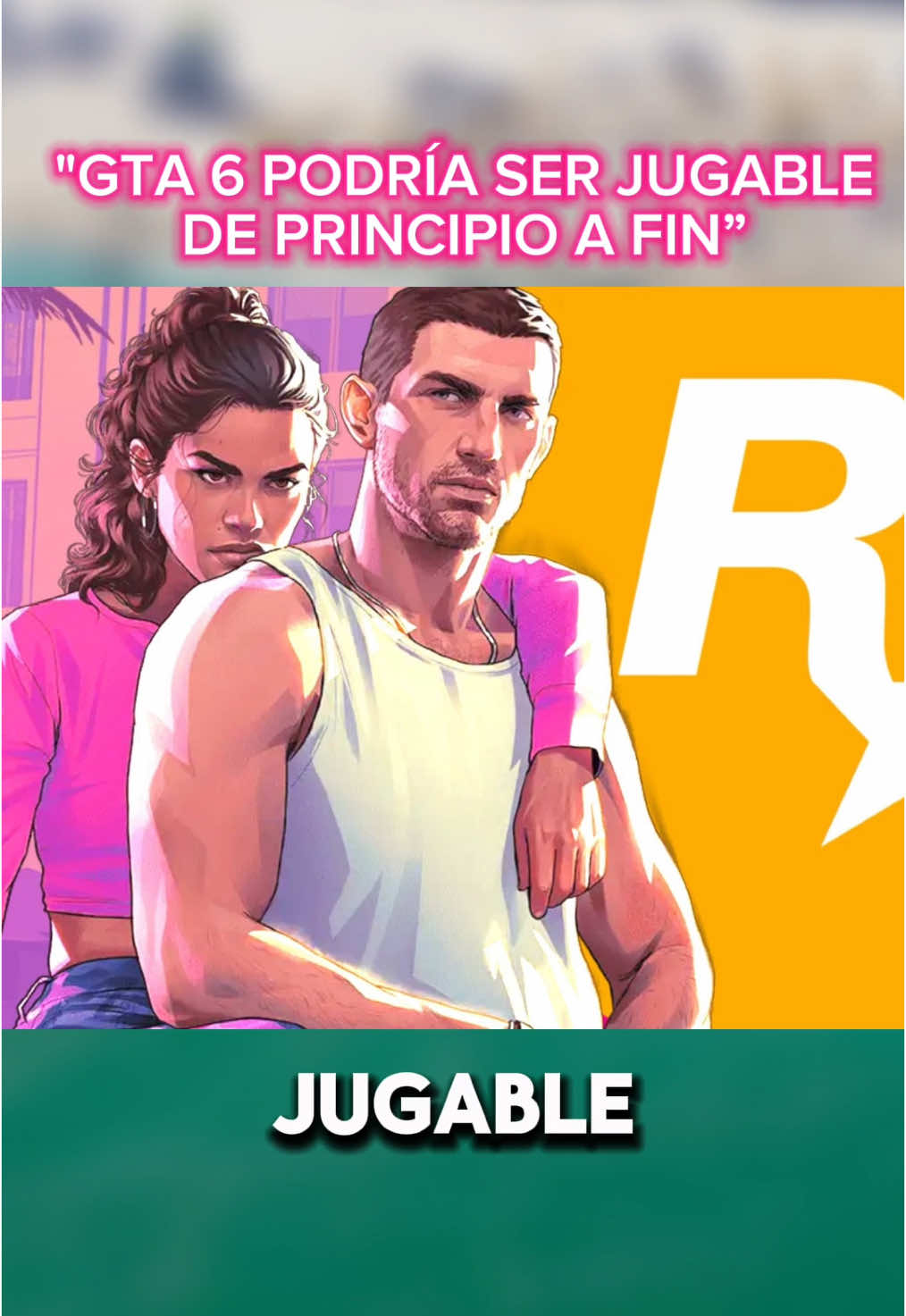 🟠GTA 6 ya es jugable según un ex desarrollador de Rockstar Games 👀🔥🎮🟠 #videojuegos #gta6 #psplus #rockstargames 