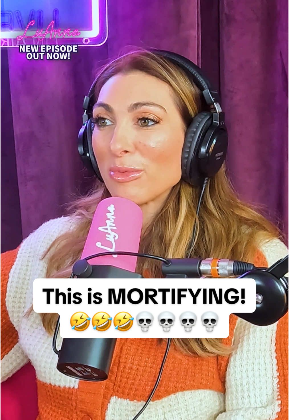 MORTIFIED 🤣😭💀 New episode of LuAnna: The Podcast out now! 🎙️@Anna Williamson @Luisa Zissman  #luanna #luannathepodcast #funnyclips #confessions #funnypodcast #podcast