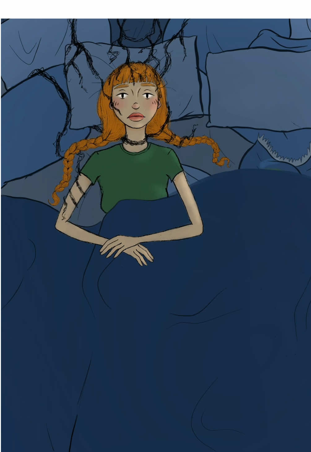 the full animation (part 1 & 2) I’ve known a lot of friendly ghosts and I’m greatful for them all #animation #animate #procreateanimation #emergingartist #artistsoftiktok 