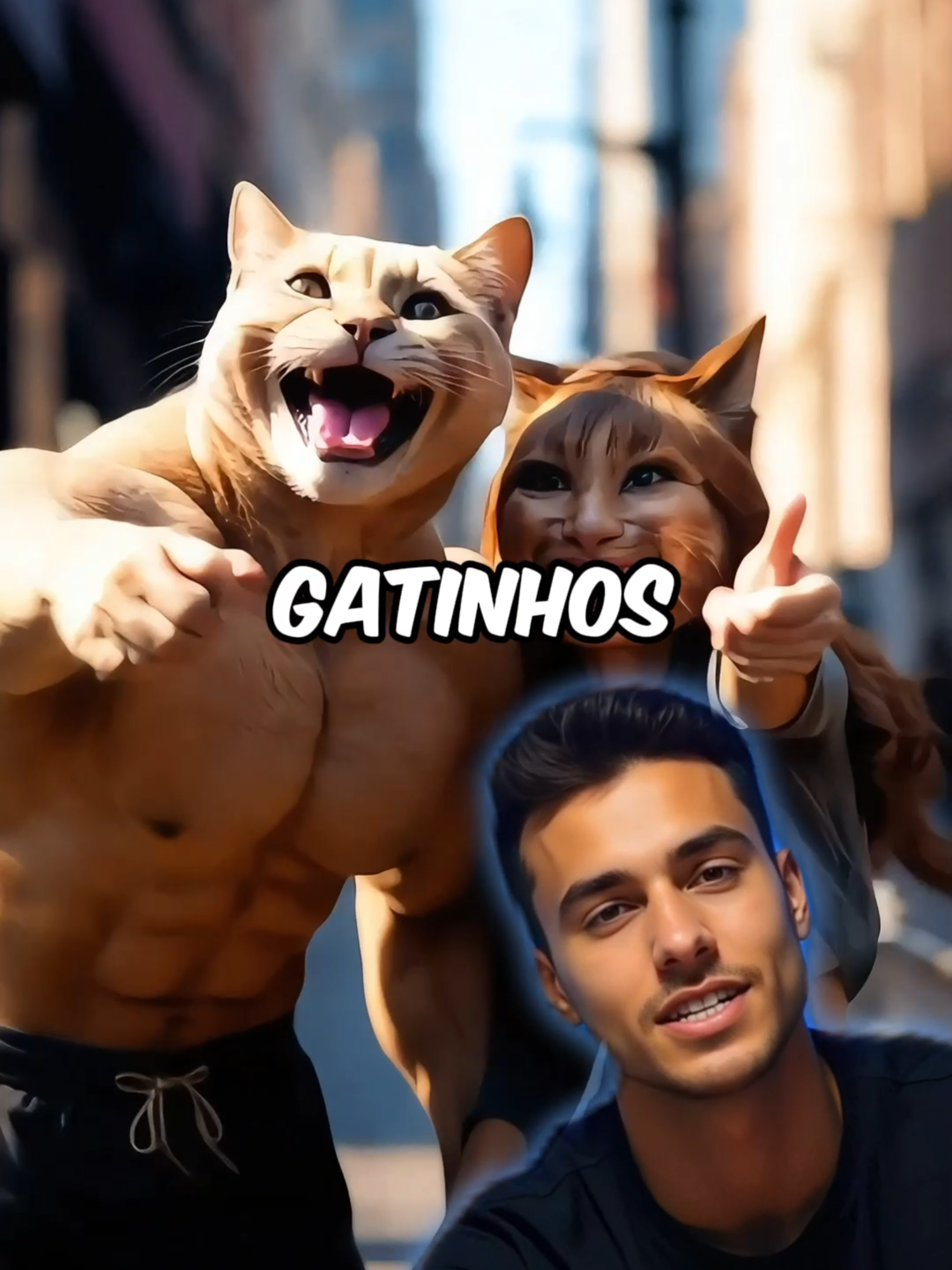 Como criar videos virais de histórias de gatinhos 🤯 #criadordeconteudo #IA