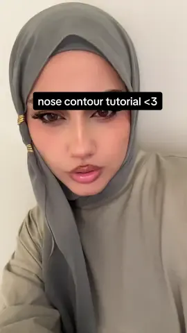 how to contour ur nose <33!! #nosecontourtutorial #nosecontour #makeup 