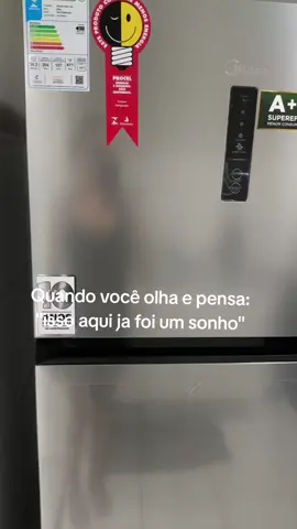 Geladeira Midea 411 litros A+++ em eficiência no consumo de energia!  😍😍😍😍 #geladeira #midea #enxovaldecasanova 