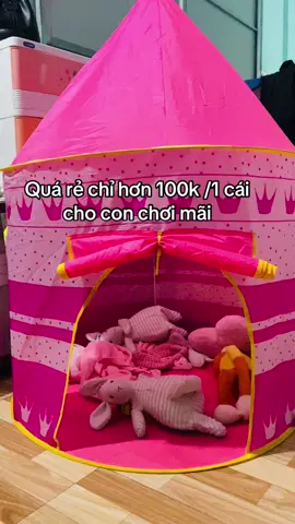 Lều cho con chơi#xuhuongtiktok #dochoichobe #leucongchuahoangtu #lêucongchua 