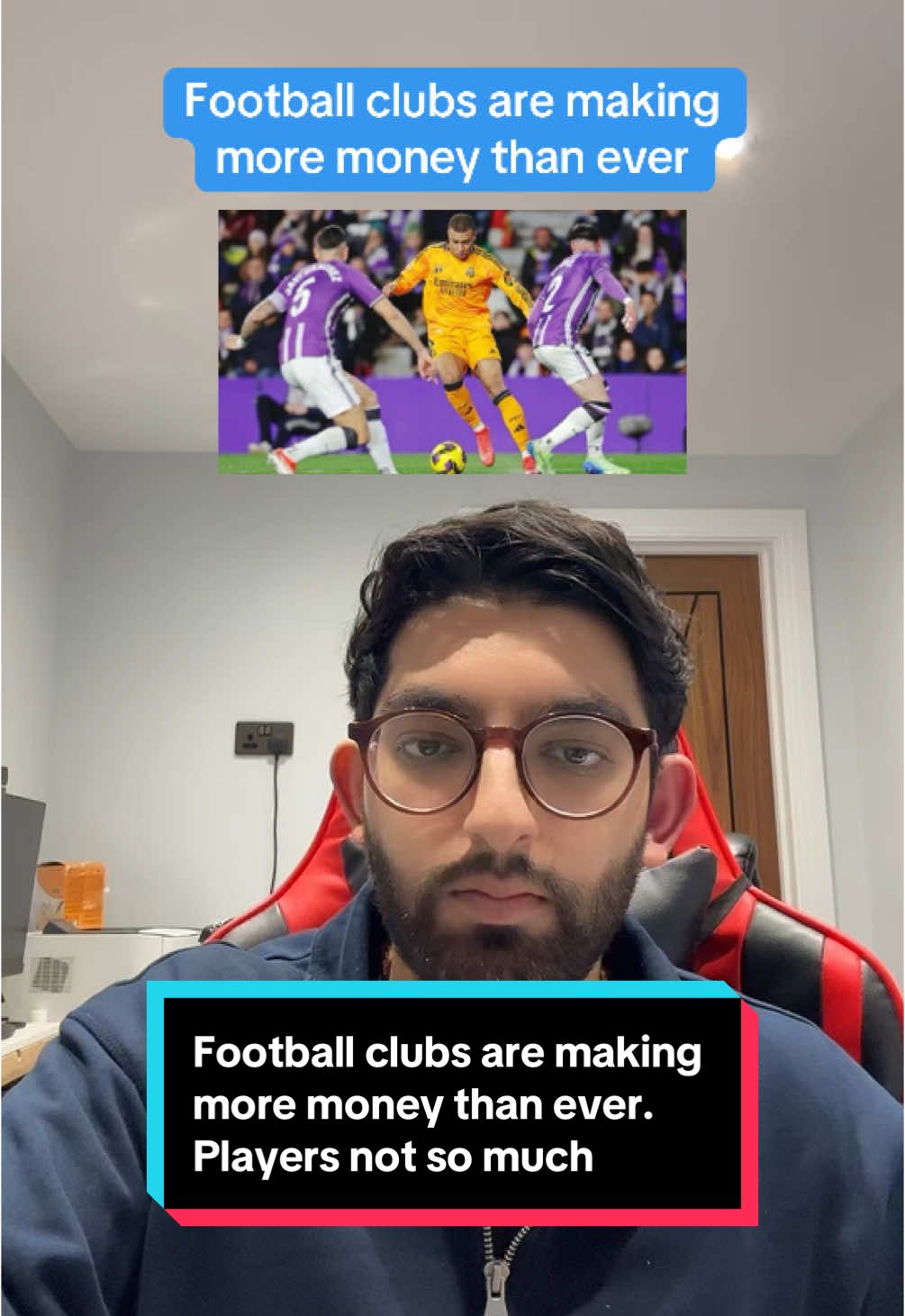 Football clubs are making more money than ever. Players not so much. #economics #economy #finance #investing #sports #football #laliga #PremierLeague 