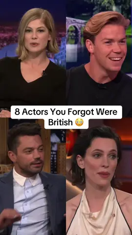 8 Actors You Forgot Were  British 😳 #actors #movie #series #british #fyp 