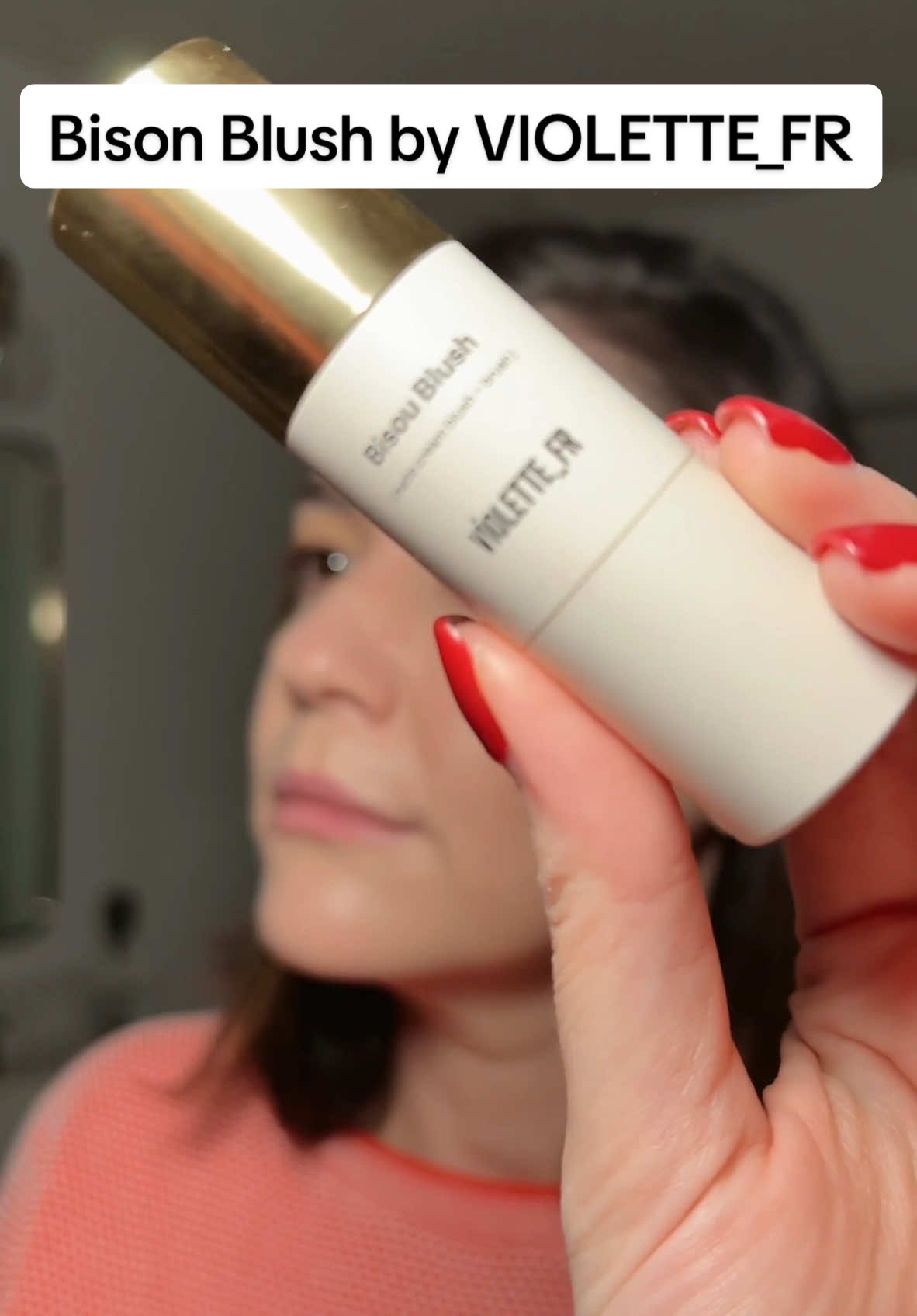 Stunning blush by @VIOLETTE FR . I’m wearing color Aïssa which is a gorgeous swirl of berry shades. #blush #creamblush #makeup