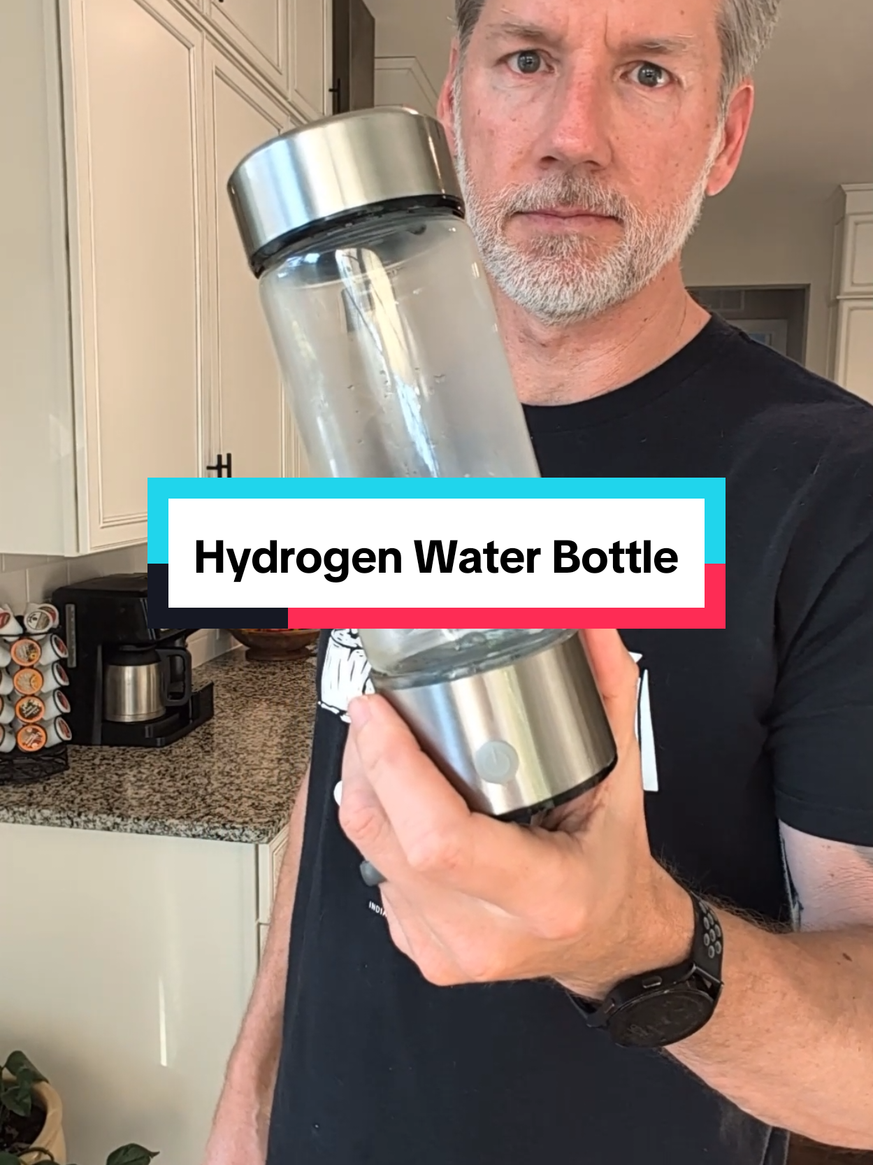 Get this Hydrogen Water bottle for less than $14. Huge Sale! #hydrogenwaterbottle #water #inflammation #reducestress #guthealth  #hydrogenwater #tiktokmademebuyit #tiktokshop 