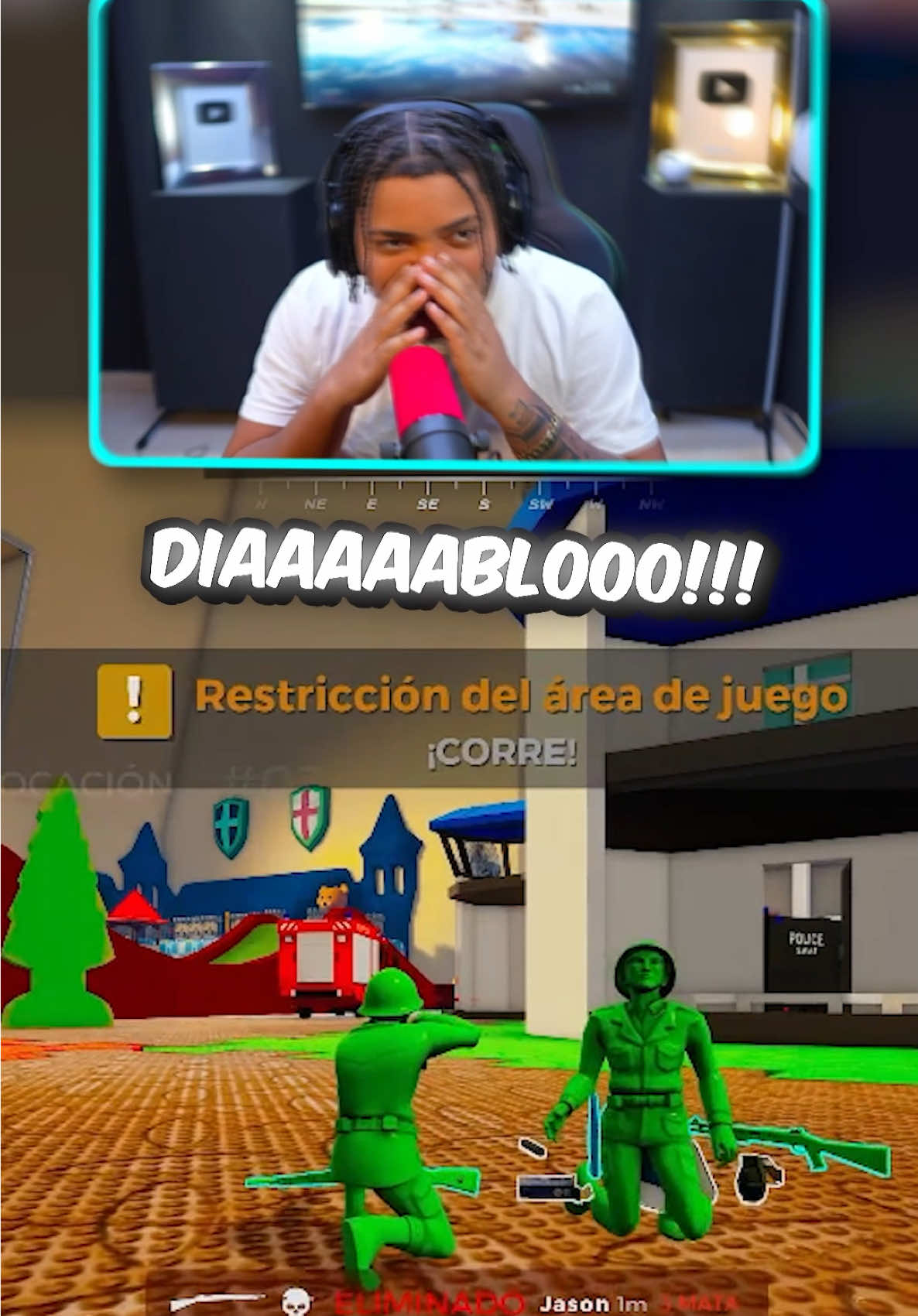 The manolov vs el Jeison 👹 #dejavuff #hectorino #miniroyale 