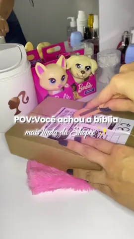 A bíblia mais linda da Shopee!🥹💖 #bibliasagrada #yeshua #palavradedeus #deus #foruyou #foryoupage❤️❤️ 