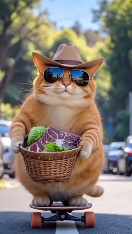Stealing&Cooking #miko #cat #aicat #catvideos #catoftiktok #cooking #meat