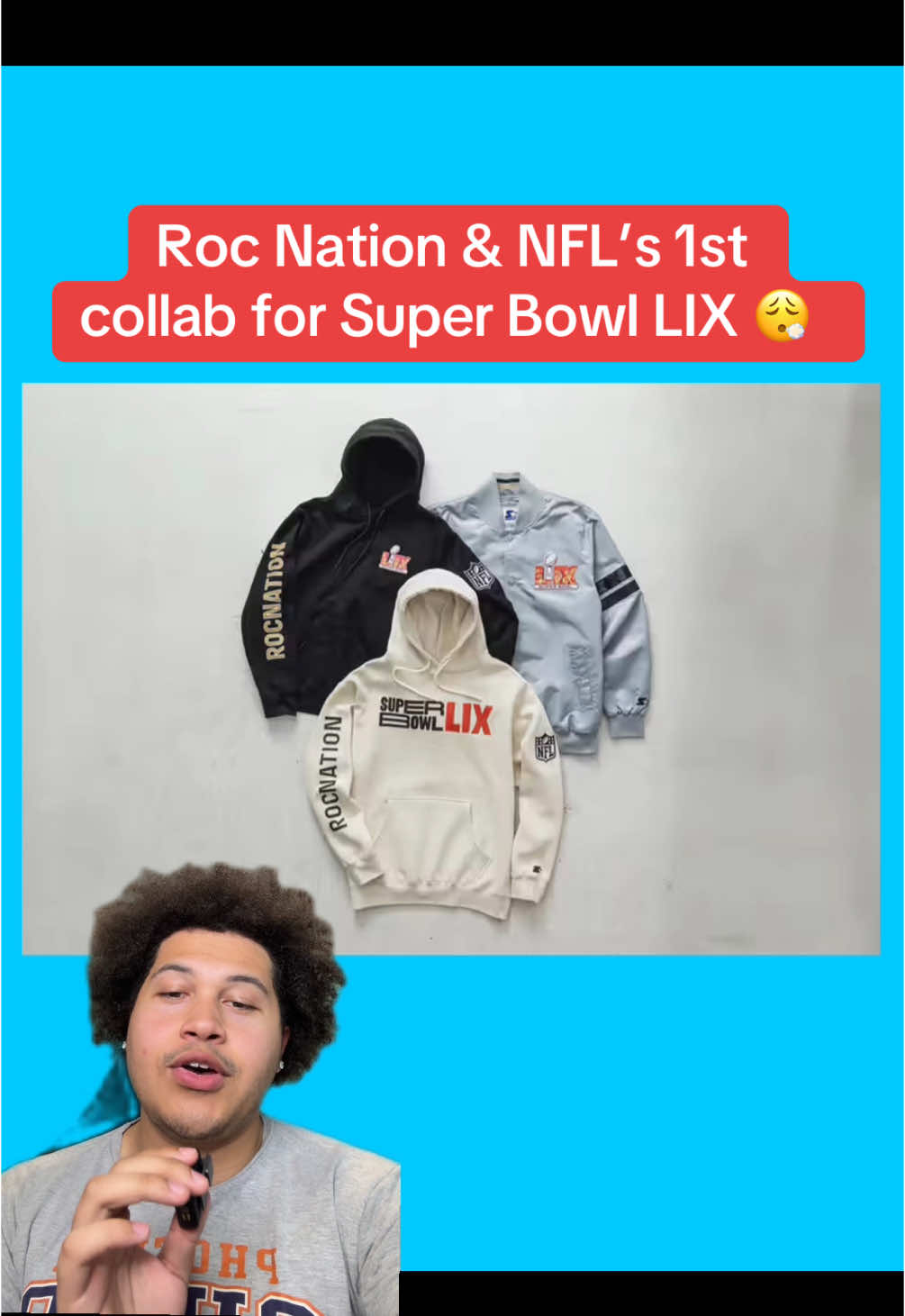 I might have to grab this black jersey 🔥 #nfl #SuperBowl #rocnation #fashiontiktok @NFL @Roc Nation 