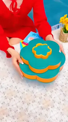 Toples kue, snack, permen lebaran, berbentuk Bunga mekar 2 susun.  #toples #topleslebaran #toplesmurah #toplesbungamekar #toplesbungaputar #toplesbunga 