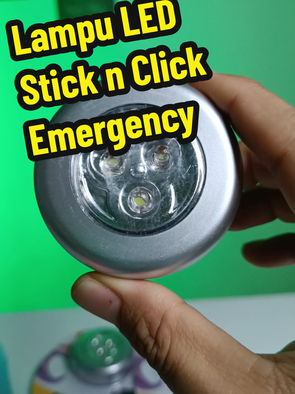 Lampu LED stick and click emergency. #lampustick #lampustickandklik #lampuledemergency #lampuledstick #lampuledtempel #lampuledbaterai 